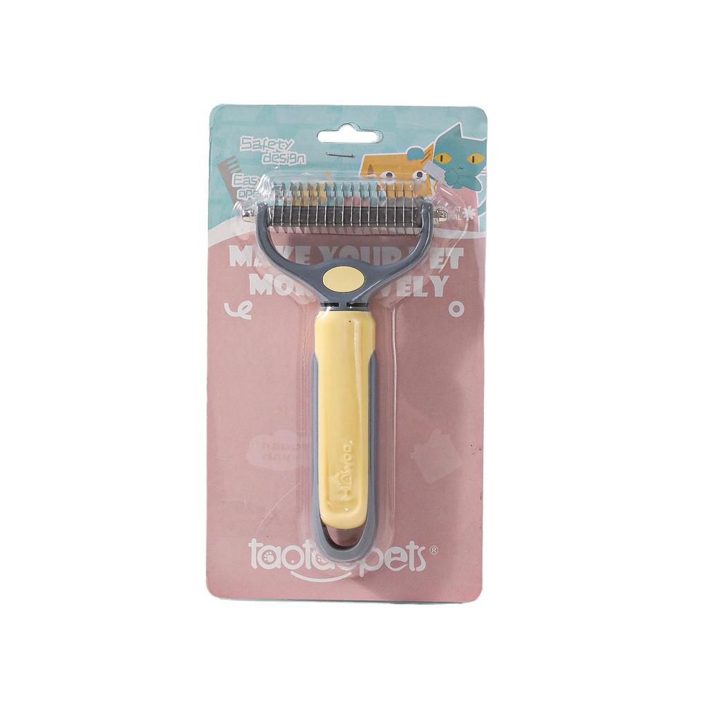 Bubble shell second generation simple pet knot comb pet rake comb anti-knot pet hair removal comb spot