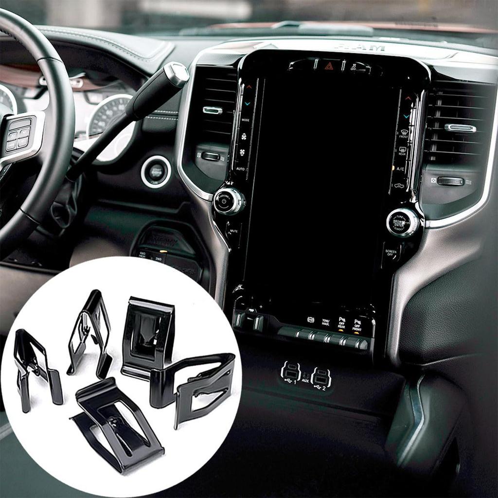 Interior Metal Retainer Clips Dashboard Panel Anti Slip Fixings Universal Application Assorted Pack for Multiple Vehicle