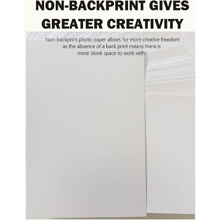 8.5 X 14 Glossy Photo Paper for Inkjet Printer, US Legal Size, 50 Sheets (P8514WS200GP)