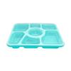 Disposable 6+1 Compartment Meal Box with Anti-Theft Buckle