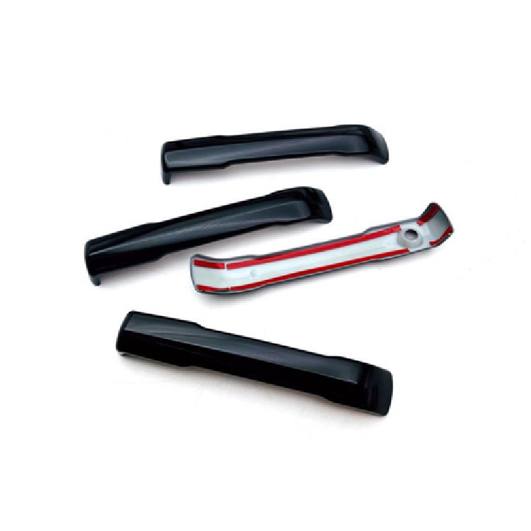 Half Pack Door Handle Lid Cover Trim For - Toyota Tundra Glossy Black