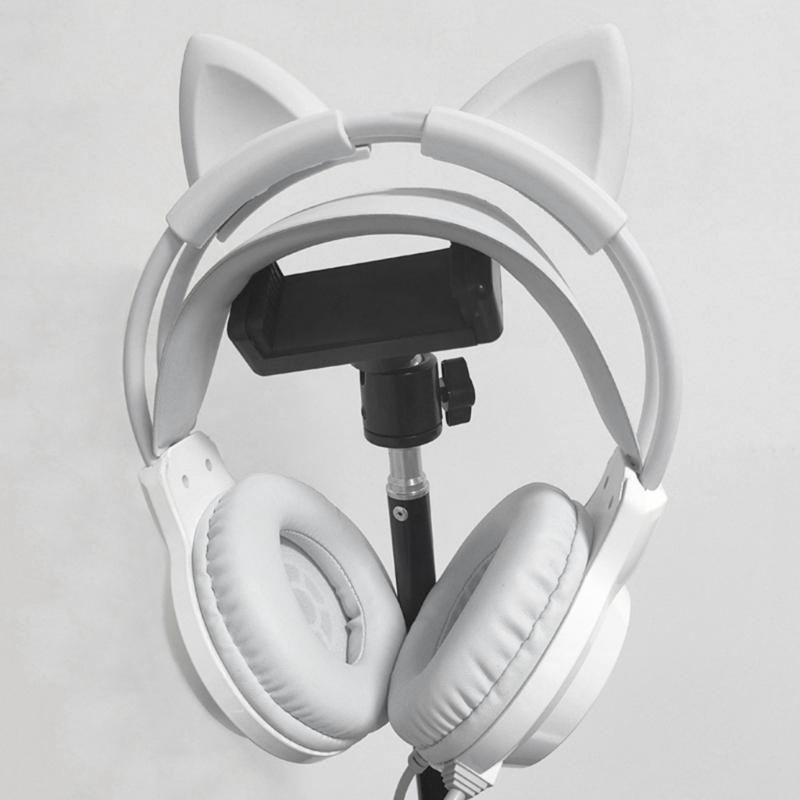 Adorable Silicone Cats Ear For Over Ear Headphones Personalize Styles With Removable And Washable Design Cats Ear