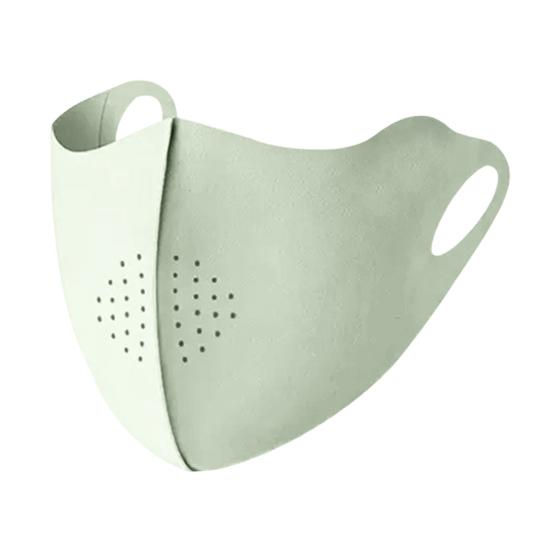 Soft Ice Silk Face Guard, Half Face Sun Protection Neck Cover, Breathable Holes Face Shield with Elastic Ear Loop for Outdoor Women Cycling Hiking