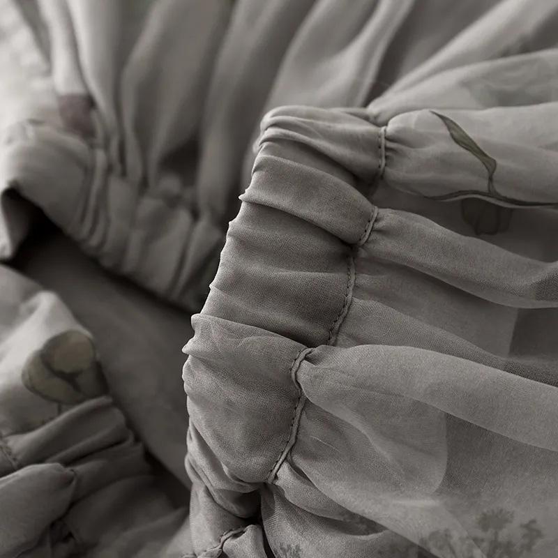 Baumwollrock Damen Sommer Lässig Vielseitig Elastisch Damenrock Locker Bequem Locker Bequemer Rock