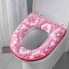 4 Colors Home Plush Cushion Bathroom Accessories Cover Pad Toilet Seat Mat Thicken Comfortab
