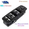 670010305 For Maserati Ghibli 2014 2015 2016 2017 2018 Master Driver Side Window Door Power Switch Car Accessories