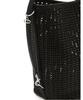 Athe Vanessabruno [Panier] Black Panier Mesh Shoulder Bag L Aaba6E841Bk