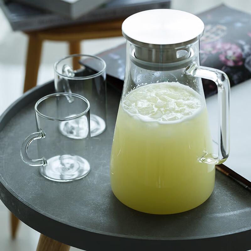 

1500ml High Borosilicate Glass Water Pitcher