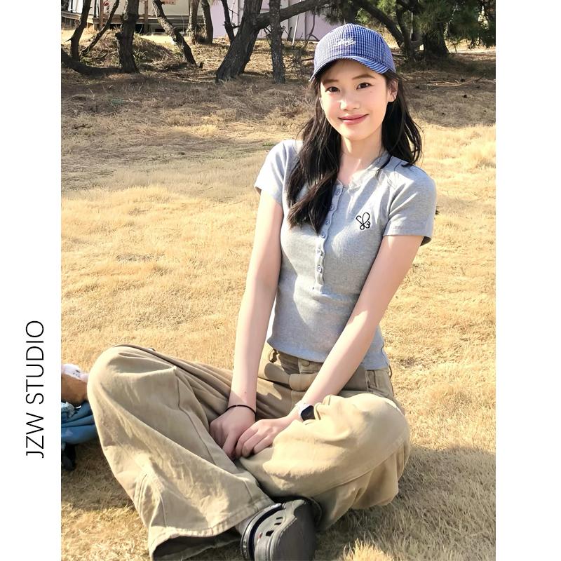 Autumn Winter Solid Color Loose Casual Wide Leg Jeans Women High Waist All-match Denim Straight Pants Trousers