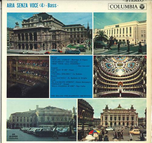 

LP Record MILANO PHILHARMONIC ORCHESTRA - Opera Aria You Sing /4 OS604ML COLUMBIA Japan Classical Used