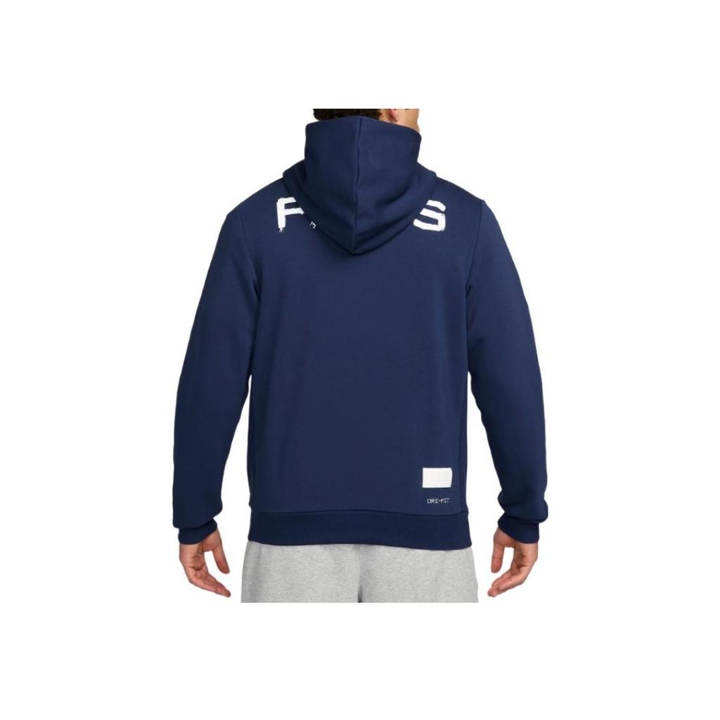 Nike Standard Issue Dri-Fit Paris Saint-Germain Lightweight Comfortable Hoodie Men Hoodies Midnight-Navy FQ3218-410