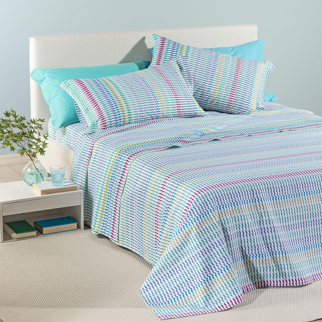 Copriletto Estivo Astrid Fior di Cotone Cotone Piquet