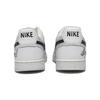 Nike Court Vision 1 Dark Thorn Lightweight And Breathable Low top Skateboard Shoes Men's Black White DH2987-101(Team61-)