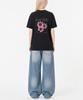 MONSTER REPUBLIC Daisy Flower Pink T-Shirt Black_9126