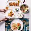 Dish set, household creative tableware, wind ceramics, Phnom Penh, breakfast, rice bowl, chopsticks