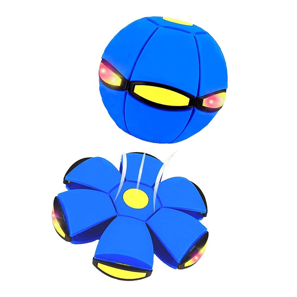 Magic Flying Saucer Bouncy Stomp Ball Puzzle Pet Kids Interactive Toys Gift Outdoor Decompression Transformation Sports Balls