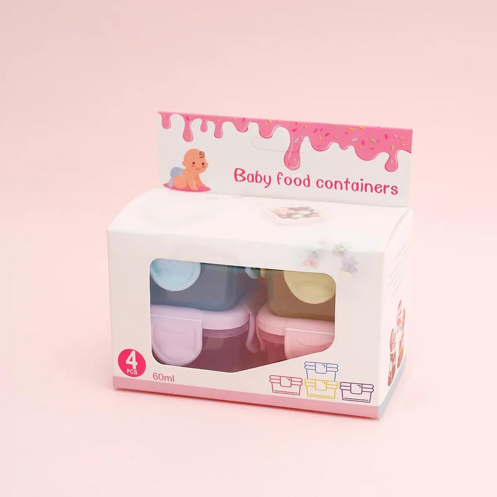Small Plastic Containers for Kitchen & Home, 1Pcs Kitchen Storage Box, Food Storage Container, Moisture - Proof Airtight