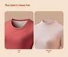 Wool-Blend Autumn/Winter Women's Silk Plush Warm Shirt, Thickened for Outdoor Wear