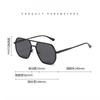 Vintage Sunglasses Men Fashion Black Shades Eyewear Retro Trendy Brand Design Sun Glasses for Driving Fishing