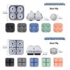 Silicone Ice Hockey Mold - Hand Grenade and Rhombic Ice Stick for Whiskey