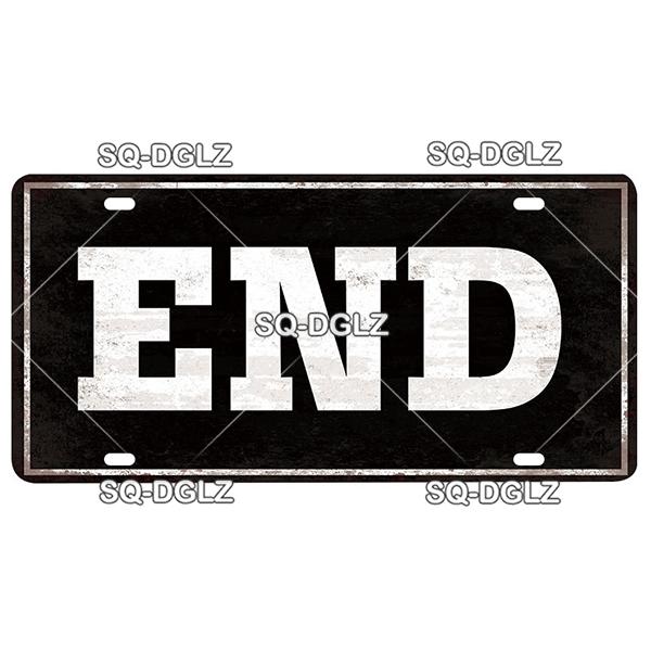 ROUTE 66 Metal Sign Tin Sign Licenses Plate Garage Decor Plaque Vintage Man Cave Bar Pub Club Home Wall Decor Garage Poster