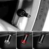 4Pcs Metal Carbon Fiber Car Wheel Tires Valve Caps Emblem Cover For Honda Civic Accord Prelude Mugen City Pilot Auto valve cap