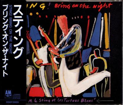 CD STING  Bring On The Night D50Y3005 AM 1986 Japan Rock Used