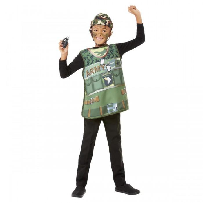 Smiffys Childrens/Kids Army Costume Set