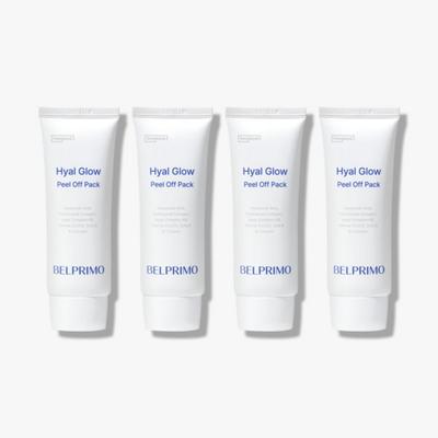 [Belprimo Cosmetics] Belprimo Hyal Glow nuplėšoma kaukė 70g * 4 vienetai