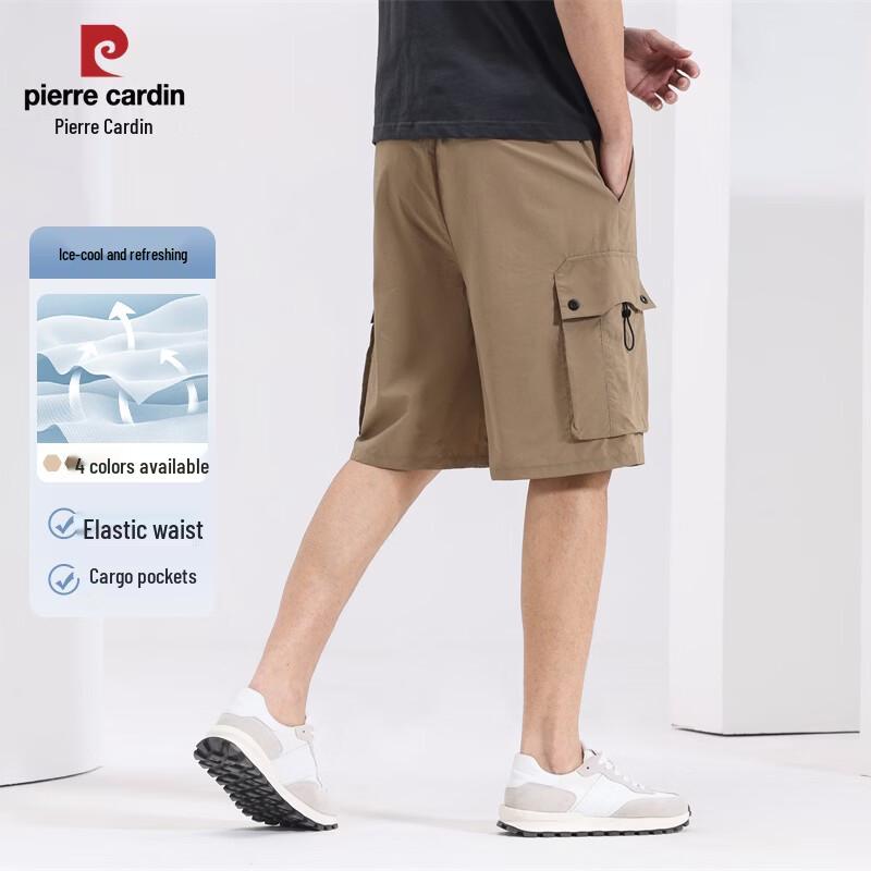 

Pierre Cardin Men s Straight-Leg Cool Touch Bermuda Shorts 180