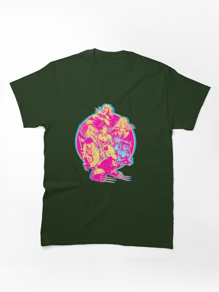 Wolverine and the X Men 90’s Retro Jim Lee X-Men Group Classic Unisex T-Shirt