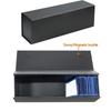 Portable Magnet Lid Sports Card Storage Box Magnetic Closure Trading Card Organizer for Collectors and Enthusiasts