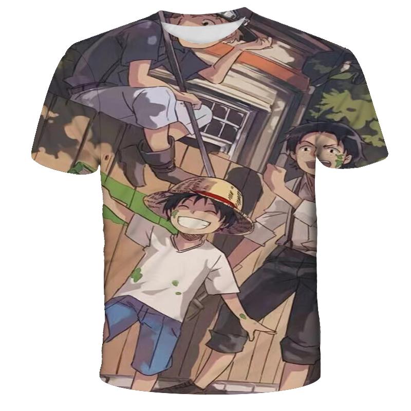 New 3D Printed Animation Element Outdoor Leisure T-shirt Comfortable Material Suitable For, Men and Women