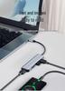 Five-in-One USB 3.0 Docking Station with Card Reader and Laptop Interface Expander