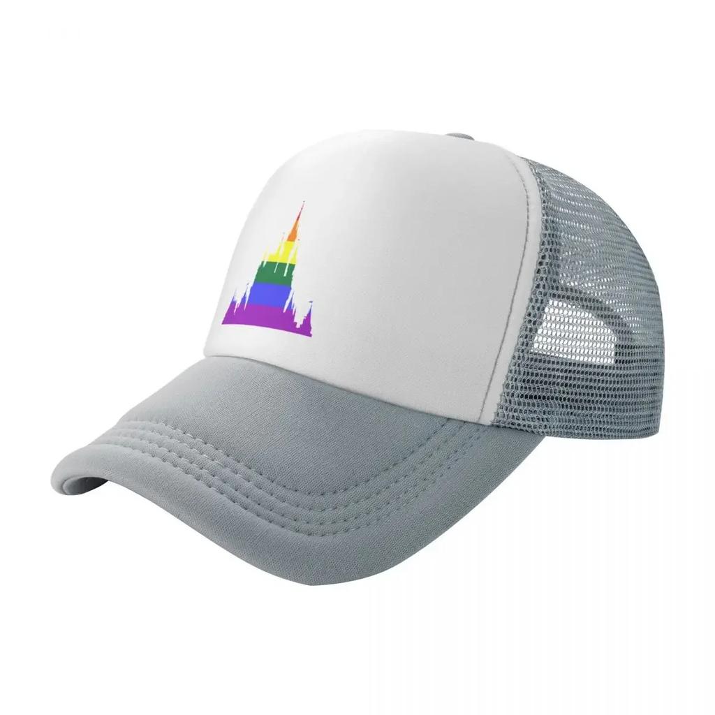 Rainbow Magic Castle Silhouette Mark III Baseball Cap Big Size Hat Anime Funny hats Male Womens