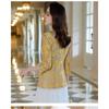 Women's Lace Suit Jacket - Slim Fit, Korean Style, Spring/Autumn 2025 Fashion