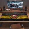 Dynamo Dresden Custom Name Large Size Mouse Pad Large Gaming Table Cushion Non-slip Laptop Tablet Big Mousepad XXL Mat Mini PC Playmat With Lock Edge