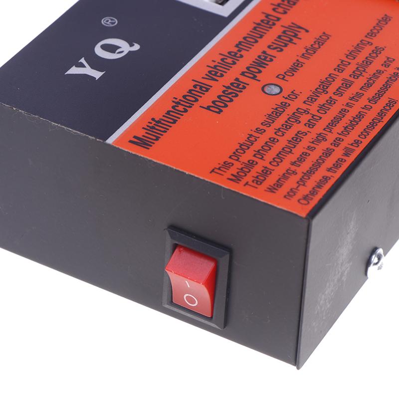 Auto Wechselrichter Auto Stromwandler 2000W Peak Dc 12V/24V Zu Dc 110V/220V Konverter Reise 4 USB Überlastschutz