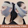 מתיחת פנים עם שינה פנים V Shaper תחבושת הרזיה תחבושת צורת הרפיה הרמת סנטר כפול עיסוי להקה לדילול פנים