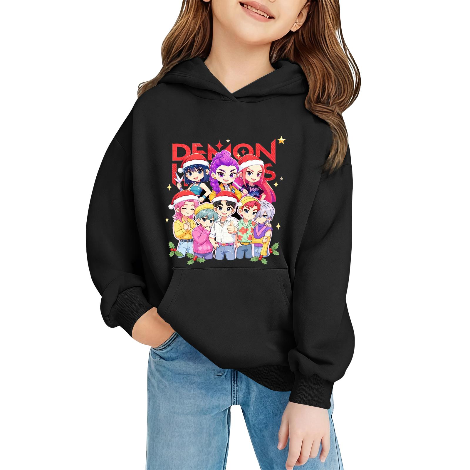 

KPDH Huntrix Christmas Sweatshirt, Merry Huntrix Christmas Shirt, Hunters Zoey, Huntrix Fan 150 чорний