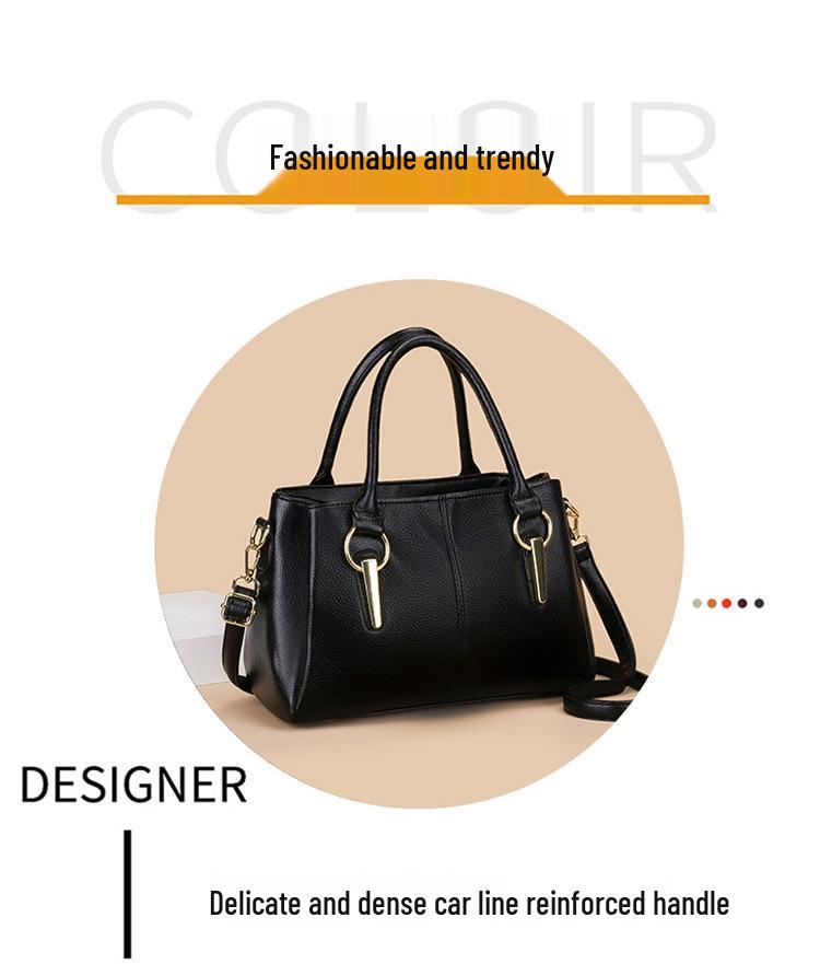 2025 Stylish Handbag for Women: Versatile Single Shoulder Bag for Moms