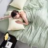 Class A Silk Summer Quilt: Antibacterial, Skin-Friendly, Solid Color for Mother and Baby, Ideal for Air Conditioning, Spring, and Autumn.