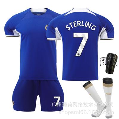 2324 Season Chelsea Home No. 8 Enzo 7 Sterling 6 Silva 10 Mudrik Jersey
