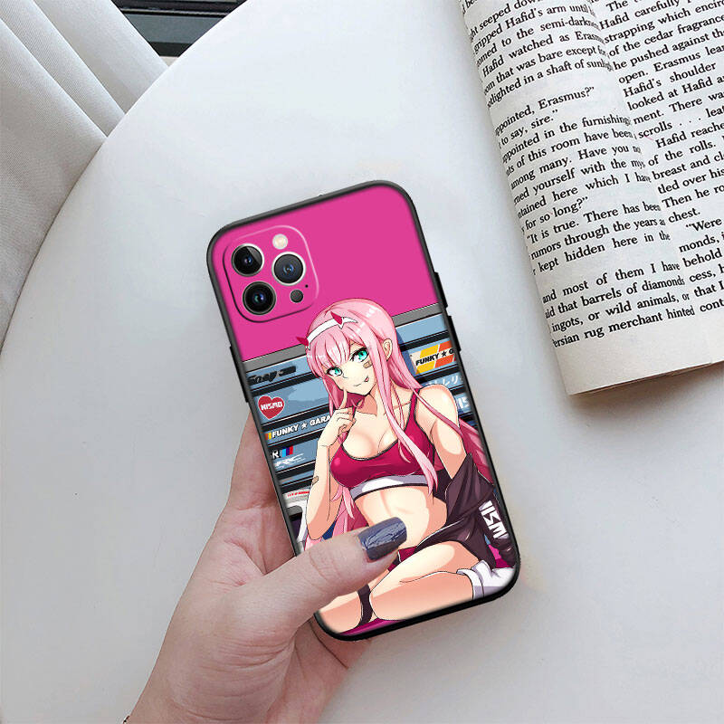 MH157 Zero Two Phone Shell Case for Redmi Note 12 12S 12C 13 13C 13R 14 14S 14R 14C Pro Max Plus A3 A3X A4 A5 11A 13X