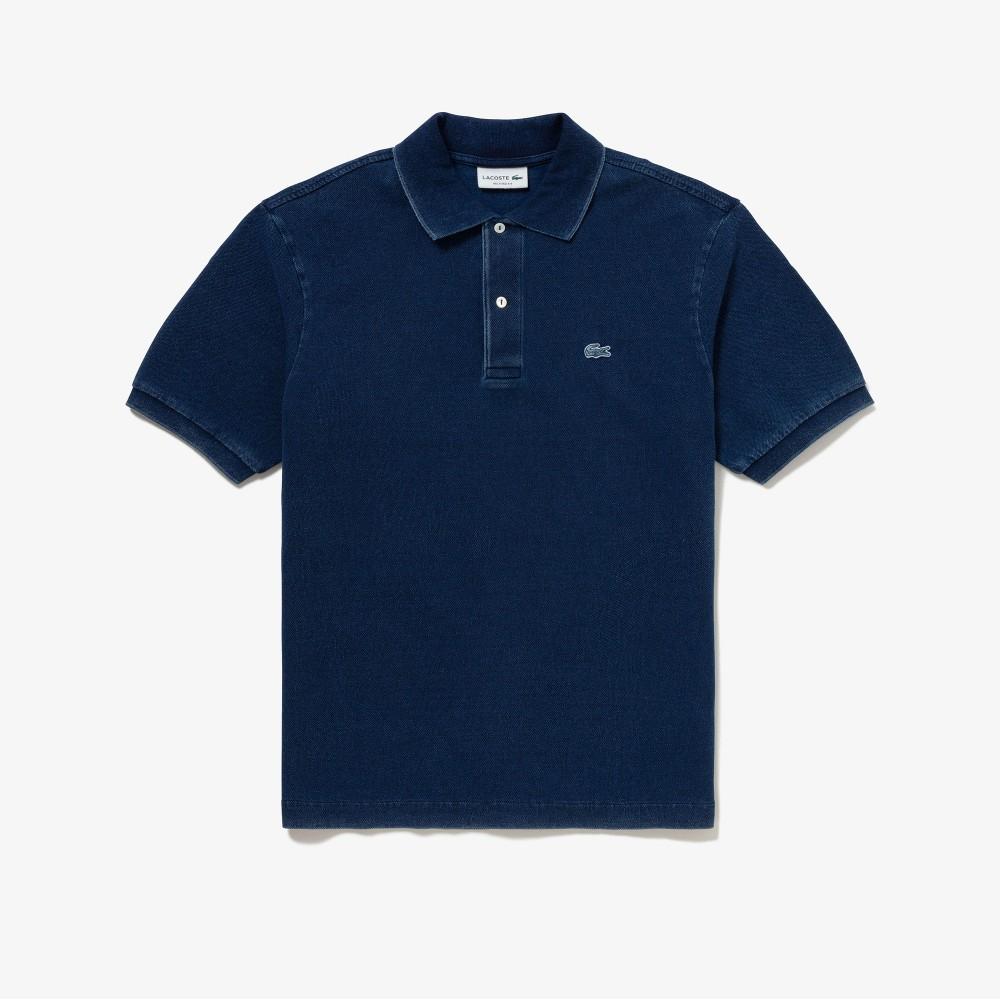 [Lacoste] Men's JP Indigo Short-Sleeved Polo Shirt PH9428-56G2GF