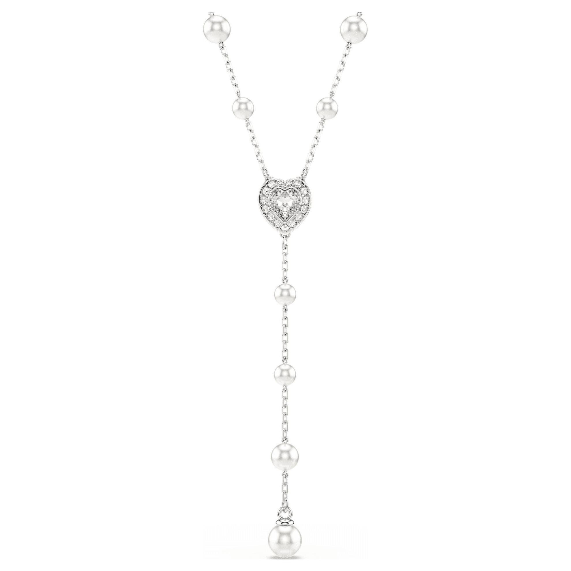 

Swarovski Ariana Grande Capsule Collection X Ariana Grande Collaboration Original Design Y-Shaped Necklace Women necklace Silver 5720855 Box (Random Color)