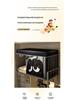 2026 Five-Sided Digital Print Cartoon Curtain with Thickened Shading, 99% Light Blocking, Wall-Hanging Student Mosquito Net