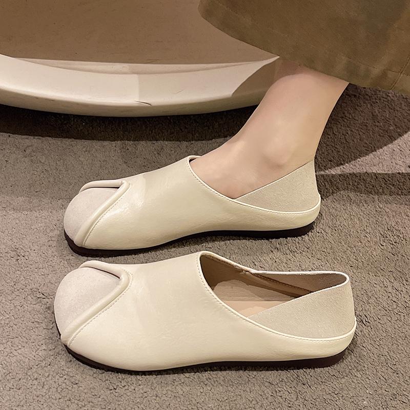 2025 Women Shoes Autumn Soft Female Footwear Square Toe Fall Summer Dress New Square Toe Shoes Woman Flats Shoes