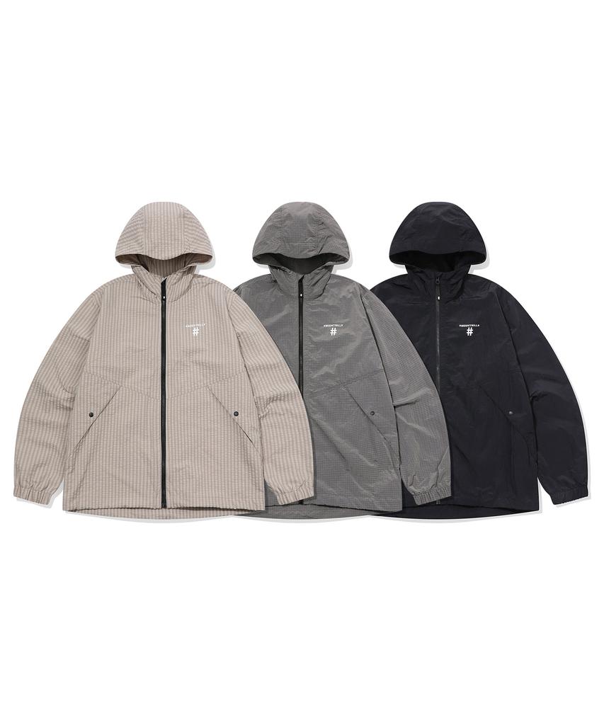 Beentrill Essential Light Woven Summer Windbreaker (Black)