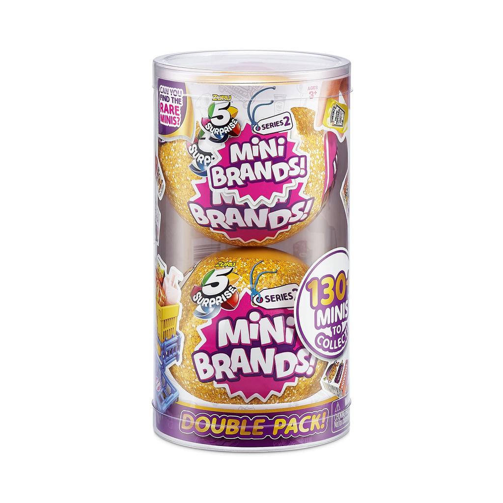 Year Round Gifts 4 You Mini Brand 5 SURPRISE ZURU Gold Series 2 Set of 2 [Used]